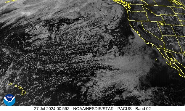 PAC-US-2 Weather Satellite Image for Santa Clara