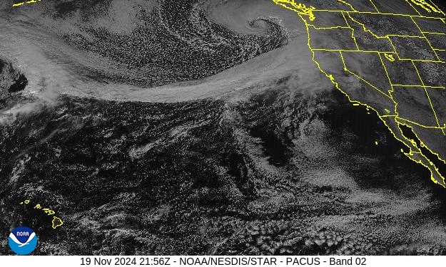 PAC-US-2 Weather Satellite Image for Sacramento