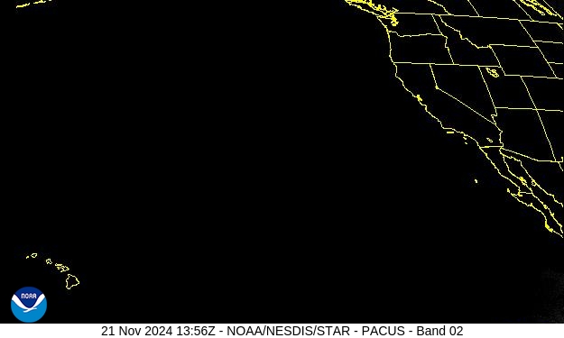 PAC-US-2 Weather Satellite Image for San Benito