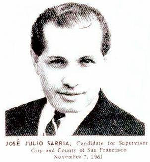 Flier from Jose Sarria's 1961 campaign