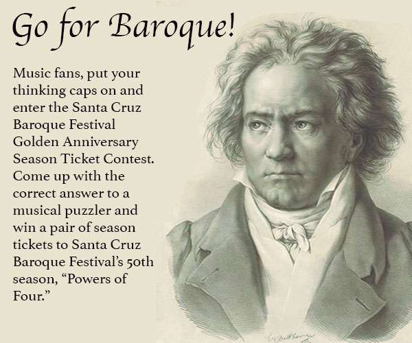 Go for Baroque Contest, picture of Johann Sebastian Bach